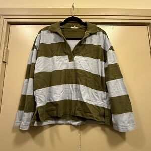 Madewell Striped Collared Shirt